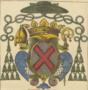 Arms (crest) of Charles-Louis de Froulay de Tessé