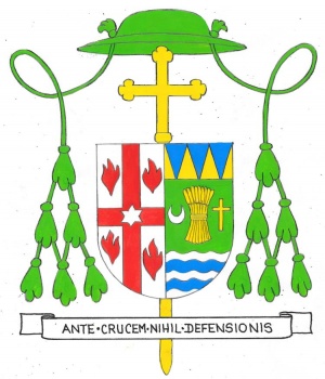 Arms (crest) of Robert James Carlson