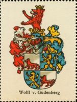 Wappen Wolff von Gudenberg