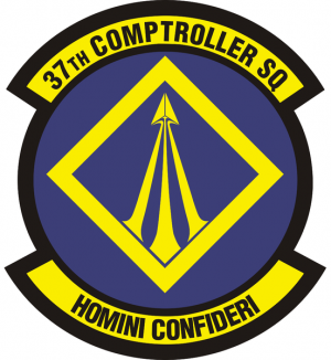 37th Comptroller Squadron, US Air Force.png