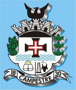 Arms (crest) of Campestre (Minas Gerais)