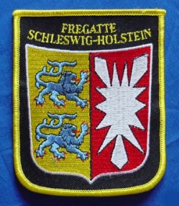 Coat of arms (crest) of the Frigate Schleswig-Holstein, German Navy
