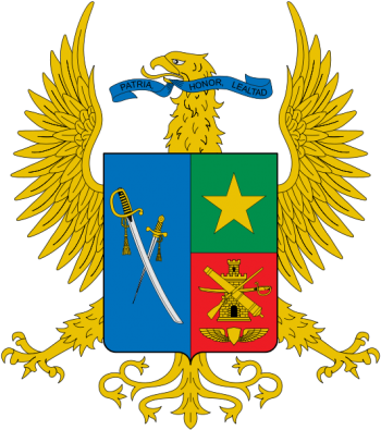 Coat of arms (crest) of the School of Cadets General José Maria Cordova, Colombian Army