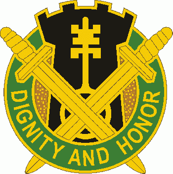 Arms of 391st Military Police Battalion, US Army