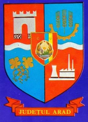 Coat of arms (crest) of Arad (county)