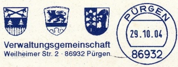 Wappen von Pürgen
