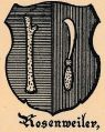 Wappen von Rosenweiler/ Arms of Rosenweiler