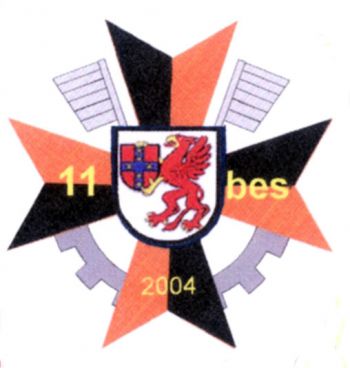 Coat of arms (crest) of the 11th Equipment Evacuation Battalion, Poland