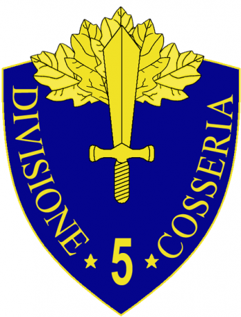 Blason de 5th Infantry Division Cosseria, Italian Army/Arms (crest) of 5th Infantry Division Cosseria, Italian Army