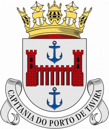 Coat of arms (crest) of Harbour Captain of Tavira, Portuguese Navy