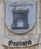 Wapen van Oostburg/Arms (crest) of Oostburg