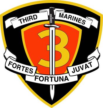 Coat of arms (crest) of the 3rd Marine Regiment, USMC