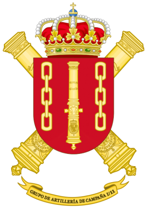 Field Artillery Group I-11, Spanish Army.png