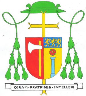 Arms (crest) of Erik Varden