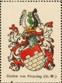 Wappen Grafen von Preysing nr. 1644 Grafen von Preysing