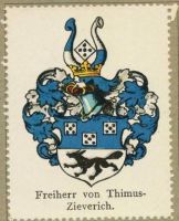 Wappen Freiherr von Thimus-Zieverich