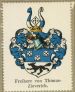 Wappen Freiherr von Thimus-Zieverich