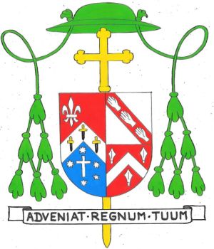 Arms (crest) of Geoffrey Francis Mayne