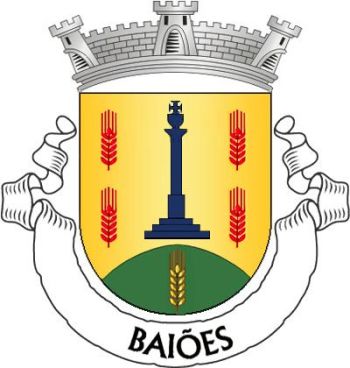 Brasão de Baiões/Arms (crest) of Baiões
