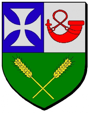 Blason de Fontanières/Arms (crest) of Fontanières