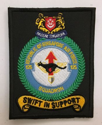Arms (crest) of No 125 Squadron, Republic of Singapore Air Force