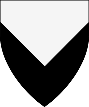 Heraldic glossary:Per Chevron Inverted