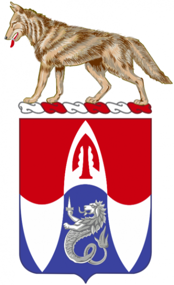 Arms of 153rd Engineer Battalion, South Dakota Army National Guard