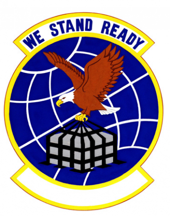 Coat of arms (crest) of the 91st Aerial Port Squadron, US Air Force