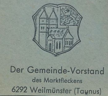 Wappen von Weilmünster
