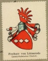 Wappen Frieherr von Lützerode nr. 1214 Frieherr von Lützerode