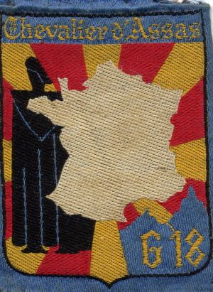 Arms of Groupement No 19 Chevalier d'Assas, CJF