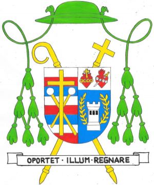 Arms (crest) of Stephen Peter Alencastre
