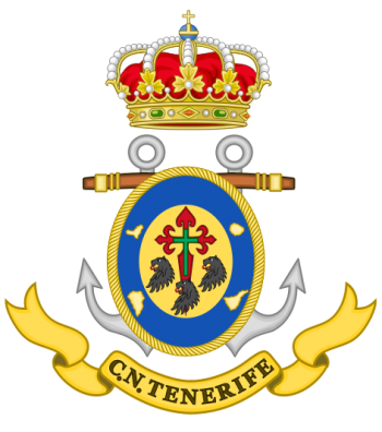 Coat of arms (crest) of the Naval Command of Tenerife, Spanish Navy