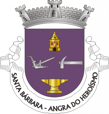 Brasão de Santa Bárbara (Angra do Heroísmo)/Arms (crest) of Santa Bárbara (Angra do Heroísmo)