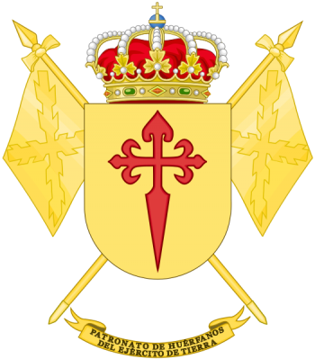 Coat of arms (crest) of the Spanish Army Orphan Patronage