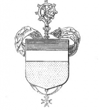 Arms (crest) of Abbey of Bouxièes aux Dames