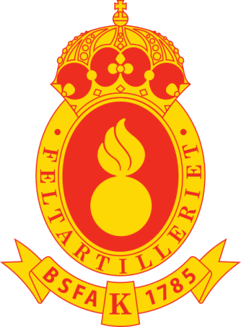Coat of arms (crest) of the Artillery NCO School Sergeant's Course, Norwegian Army