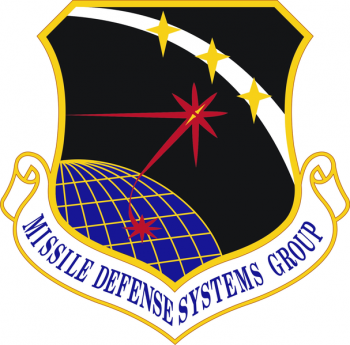 Coat of arms (crest) of the Missile Defense Systems Group, US Air Force