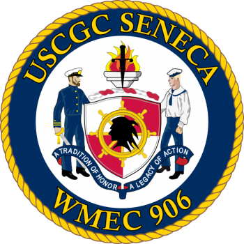 Coat of arms (crest) of the USCGC Seneca (WMEC-906)