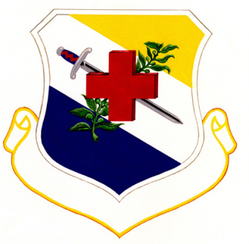 Coat of arms (crest) of the 31st Medical Group, US Air Force