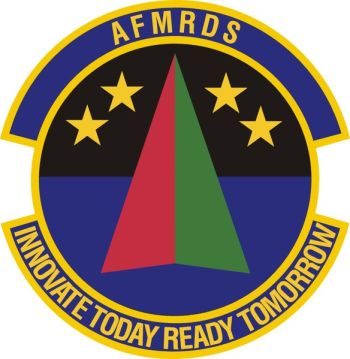 Coat of arms (crest) of the Air Force Manpower Requirements Determination Squadron, US Air Force