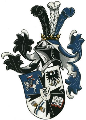 Wappen von Marburger Burschenschaft Rheinfranken/Arms (crest) of Marburger Burschenschaft Rheinfranken