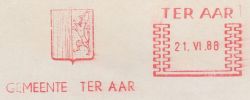 Wapen van Ter Aar/Arms (crest) of Ter Aar