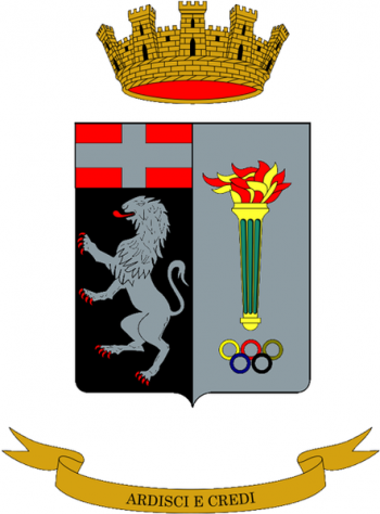 Coat of arms (crest) of the Alpinism Centre, Italian Army