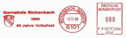 Wappen von Bickenbach/Arms (crest) of Bickenbach