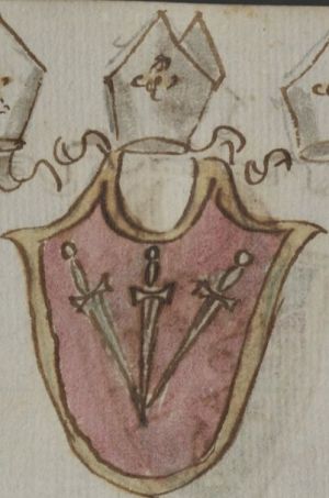Arms of Cosmas Minerbetti