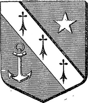 Arms of François-Marie Trégaro
