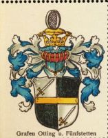 Wappen Grafen Otting und Fünfstetten