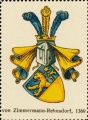 Wappen von Zimmemann-Rehnsdorf nr. 2089 von Zimmemann-Rehnsdorf