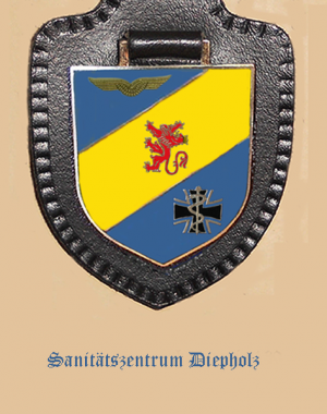Coat of arms (crest) of the Medical Centre Diepholz, Luftwaffe